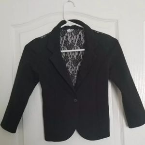 Black kids blazer
